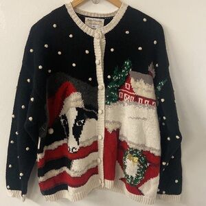 Marisa Christina The Christmas Collection 1996 Holiday Sweater Size XL